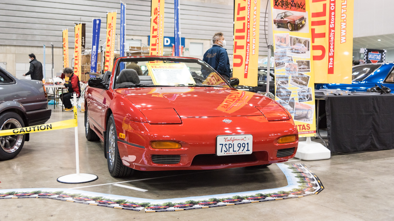 US-spec Nissan 240SX convertible